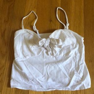Cropped Spaghetti Strap Tank